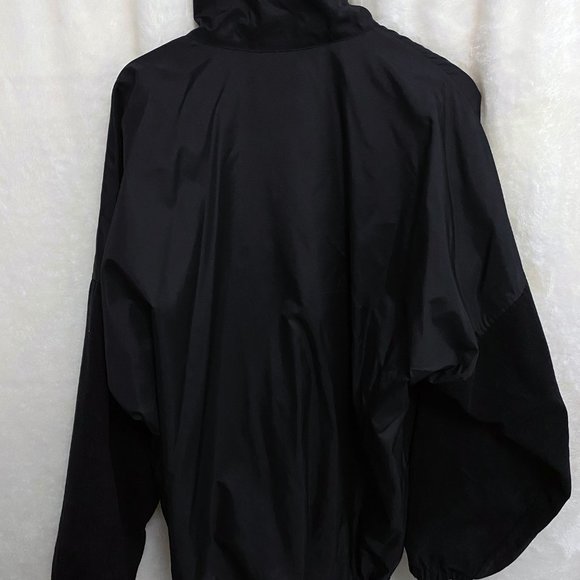 Oversized Balenciaga Nylon Logo Denim Jacket - Picture 5 of 5